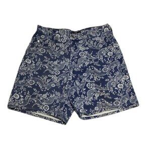 Vintage 90s Grunge Bandana Print Denim Shorts 3 Guess George Marciano